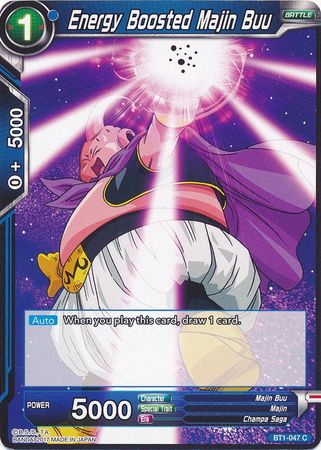 Energy Boosted Majin Buu BT1-047 C